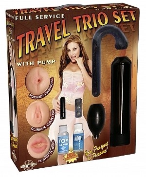 Sex Toy Buys : Full Service Travel Trio Pump Set; Toys 