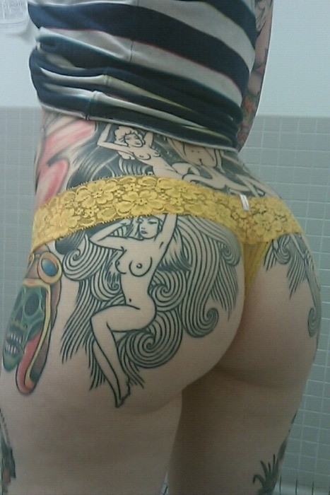 Sexy Tattoo Ass; Ass 