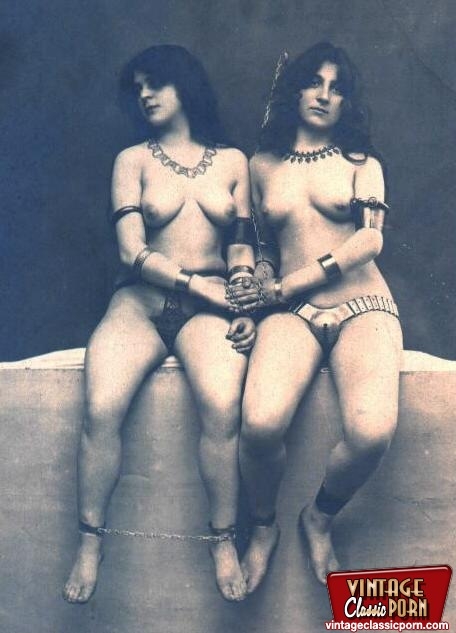 two girls; Big Tits Vintage 