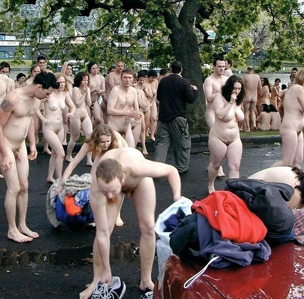 Outside Nude Public