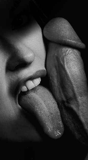 ...; Babe Beschnitten Brunette Hot Penis Sexy Tongue Zunge 