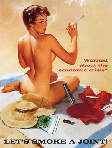 worried about the economic crisis?; Vintage Natural 